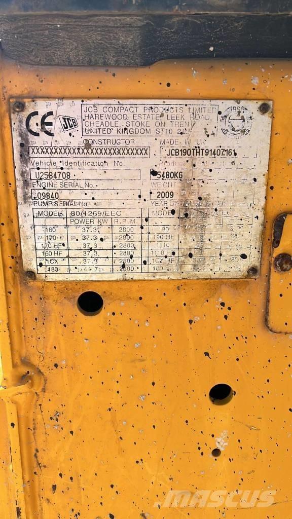 JCB 190 T Minicarregadeiras