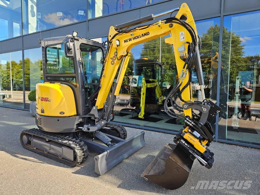New Holland E 26 C Miniescavadeiras
