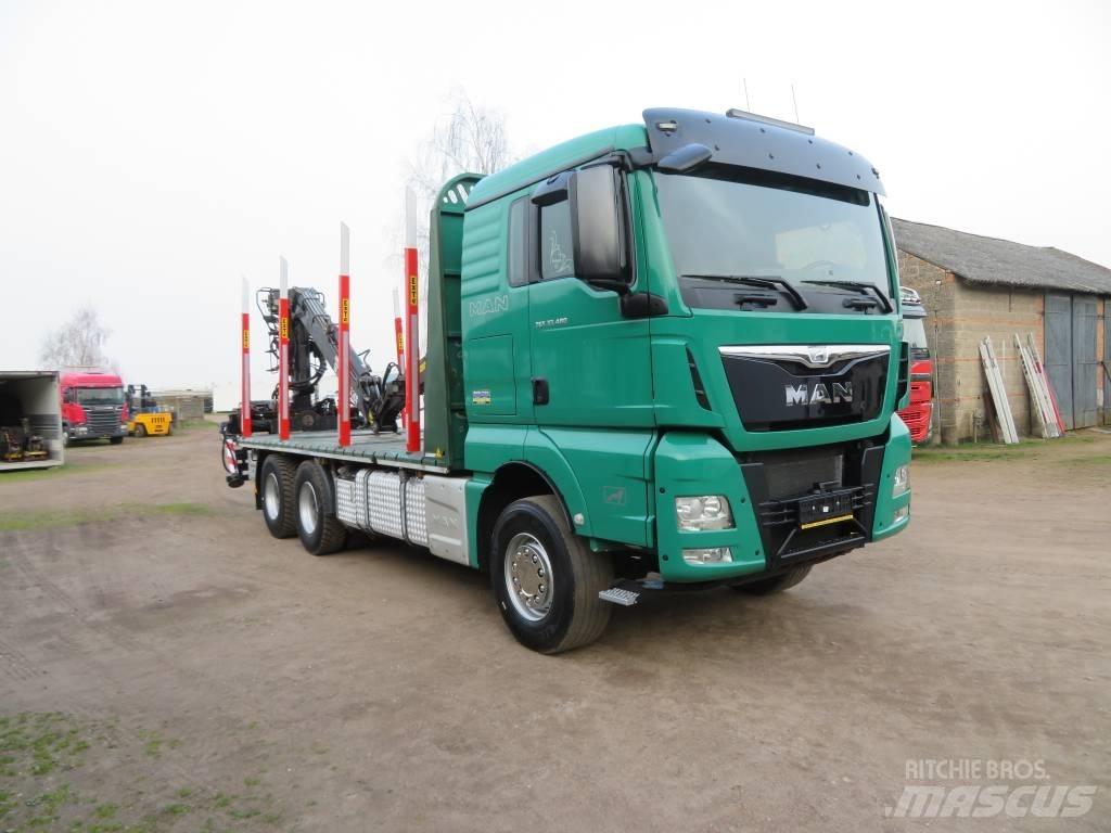 MAN TGX 33.480 Caminhões de transporte de troncos