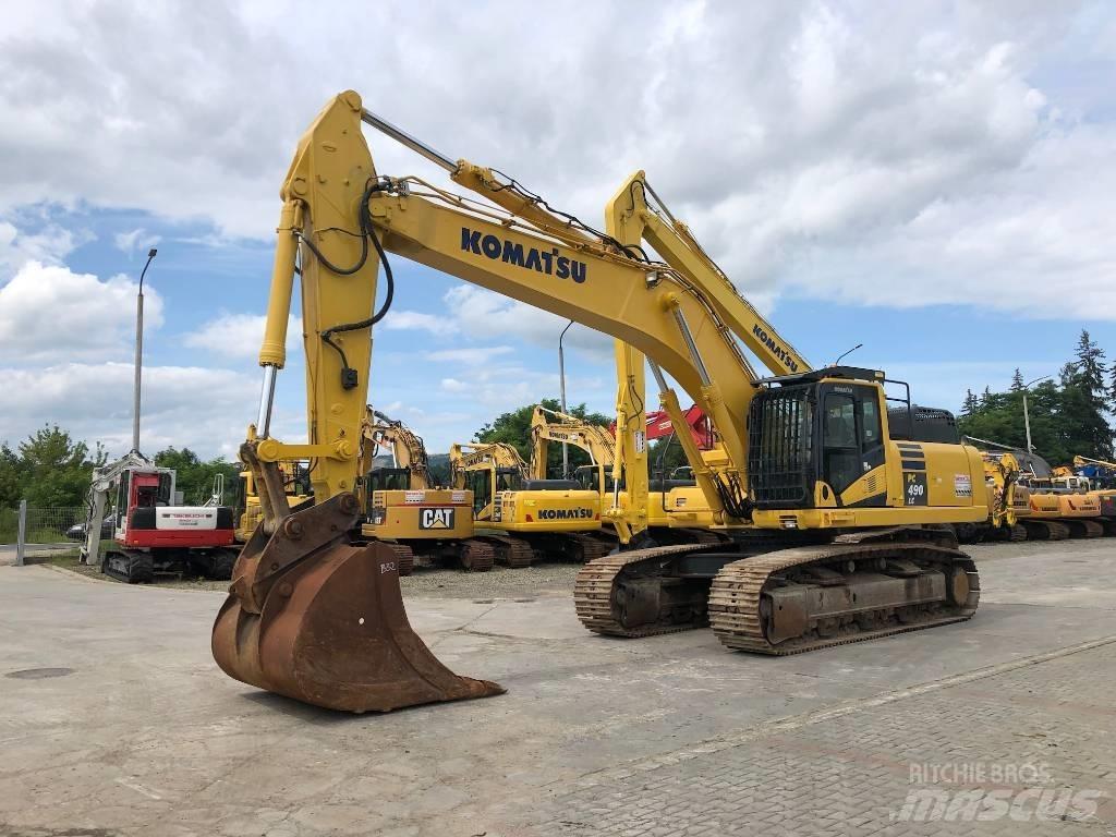 Komatsu PC490LC-10 Escavadeiras de esteiras