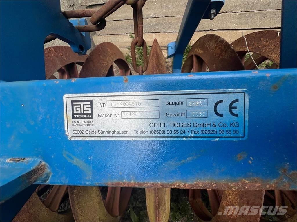 Tigges UP 900 - 310 Cilindros Compactadores - Outros