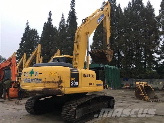 Komatsu pc200-7 Escavadeiras de esteiras