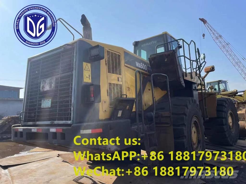 Komatsu WA 600-6 Carregadeiras de rodas