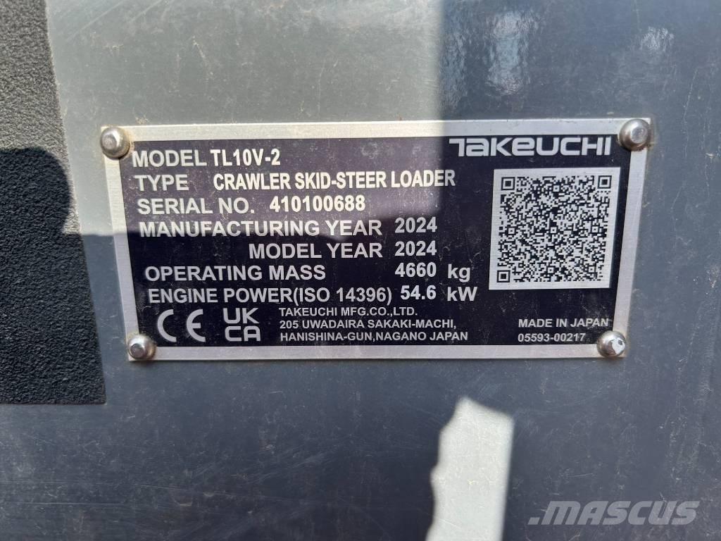Takeuchi TL 10 V2 Carregadoras de lagartas