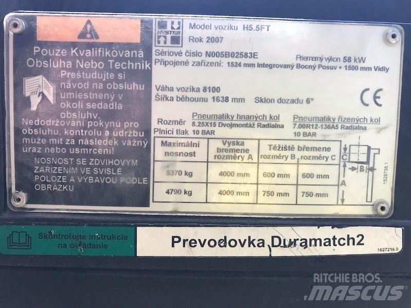 Hyster 5.5 FT Empilhadores Diesel