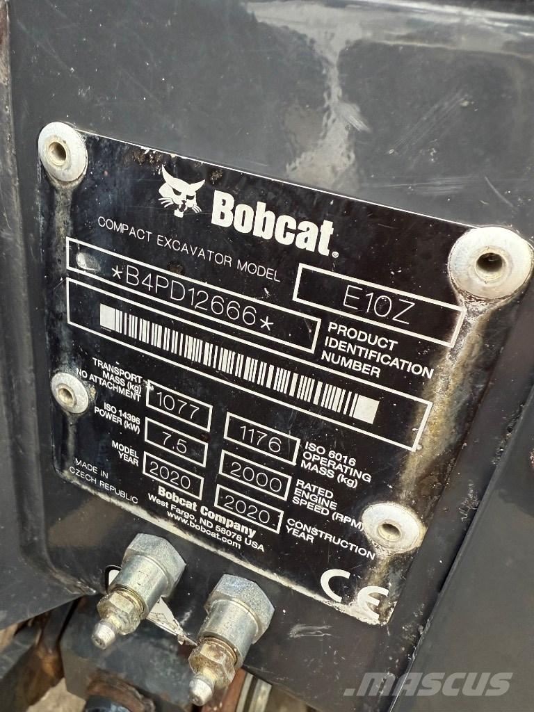 Bobcat E 10z Miniescavadeiras
