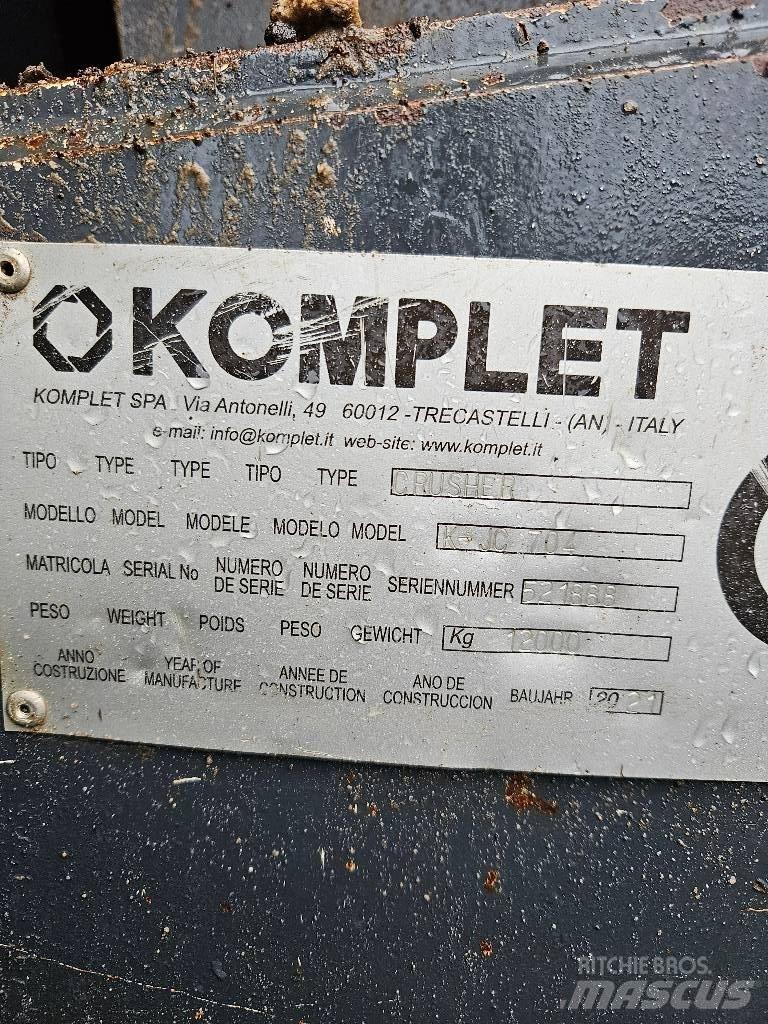 Komplet K-JC 704 Britadores móveis