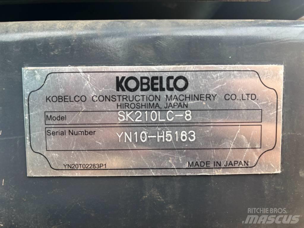 Kobelco SK 210 Escavadeiras de esteiras