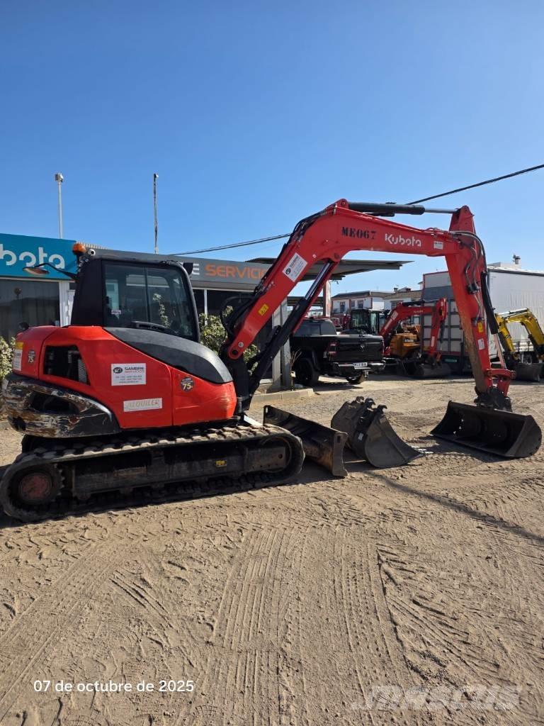 Kubota KX80-4a2 Escavadoras Midi 7t - 12t