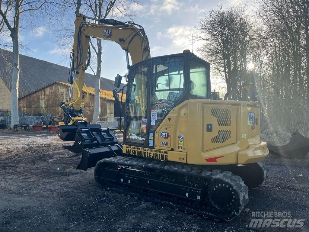 CAT 308 Escavadoras Midi 7t - 12t