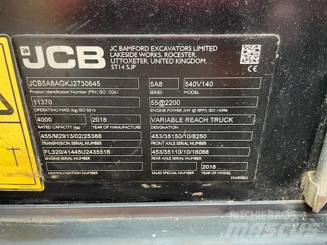 JCB 540-140 Manipulador telescópico