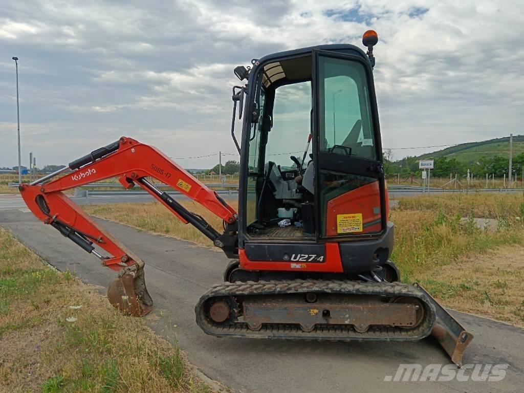 Kubota U 27-4 Miniescavadeiras