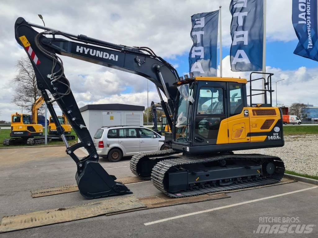 Hyundai HX140AL Escavadeiras de esteiras