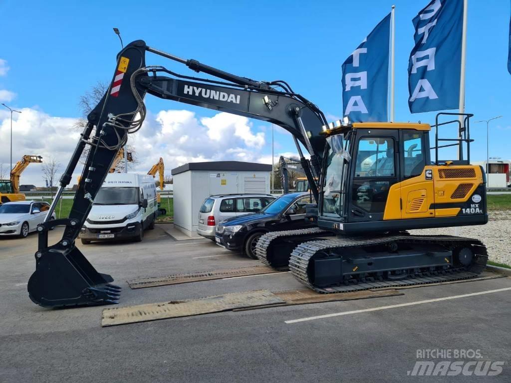 Hyundai HX140AL Escavadeiras de esteiras