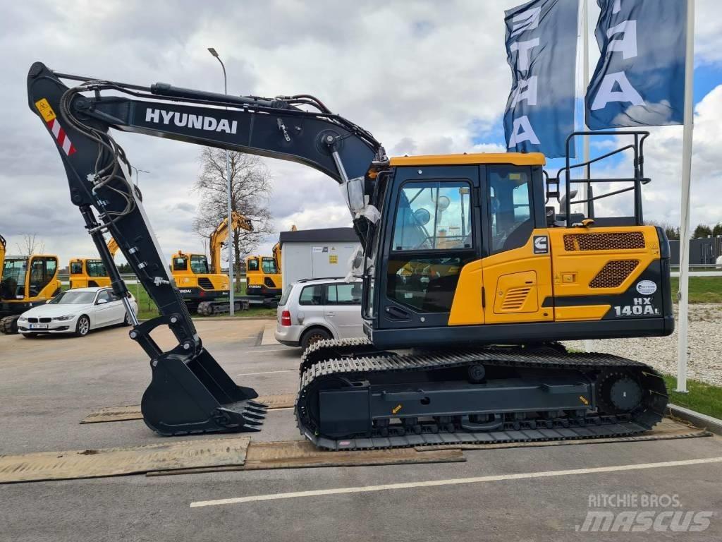 Hyundai HX140AL Escavadeiras de esteiras