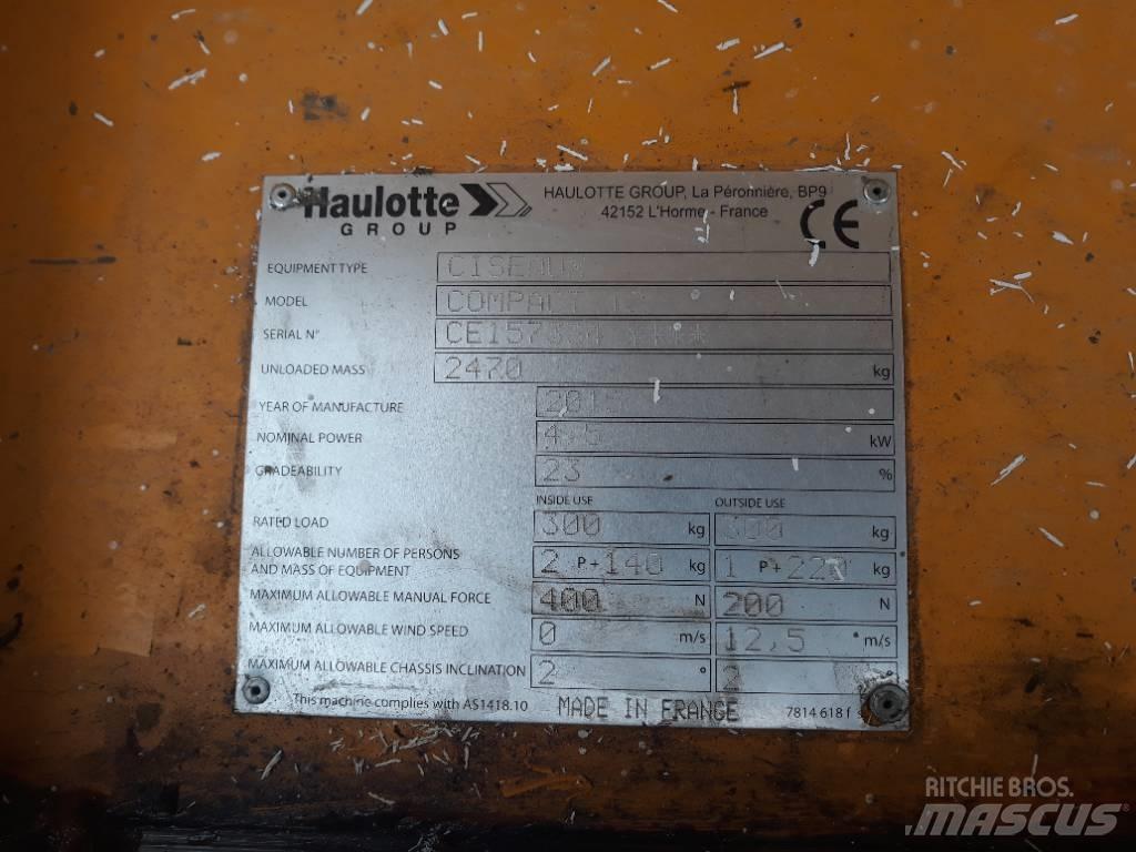 Haulotte Compact 12 Elevadores de tesoura