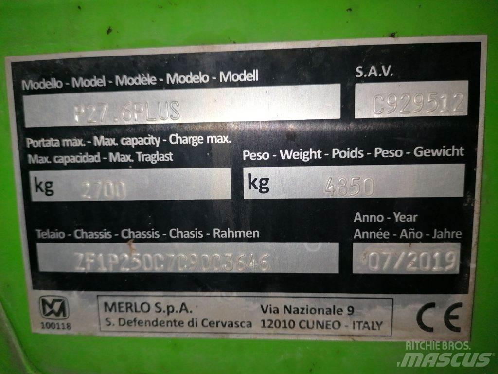 Merlo P27.6 PLUS Manipulador telescópico