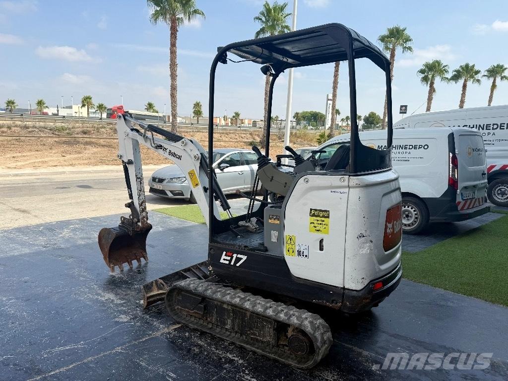 Bobcat E 17 Miniescavadeiras