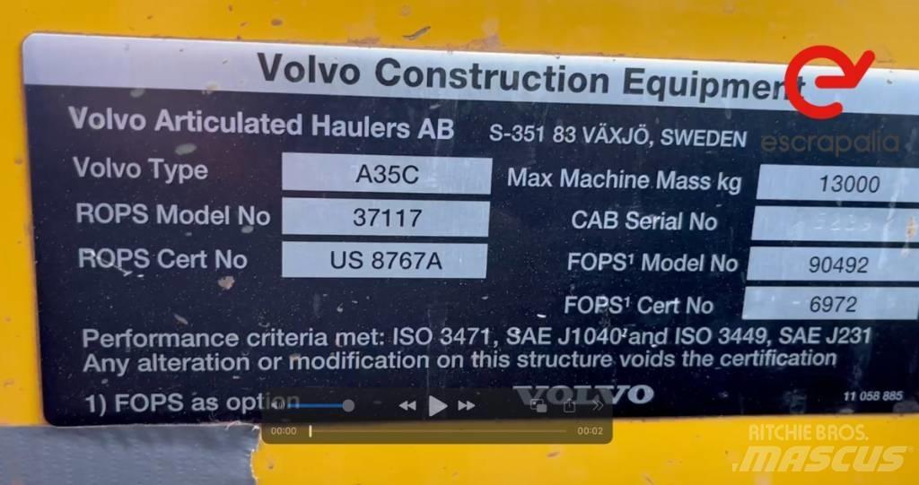 Volvo A 35 C Caminhões articulados