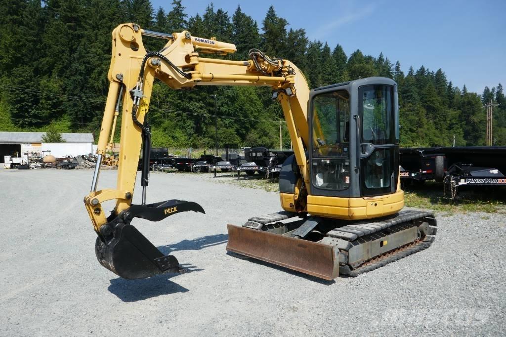 Komatsu PC58UU-5 Miniescavadeiras