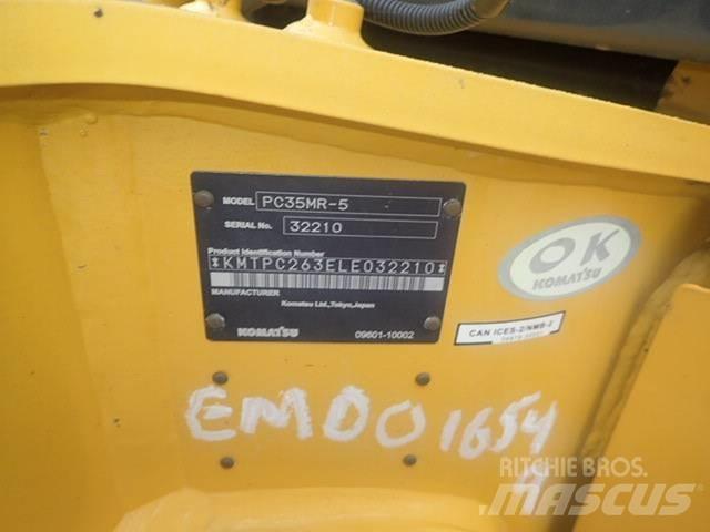 Komatsu PC35MR-5 Miniescavadeiras