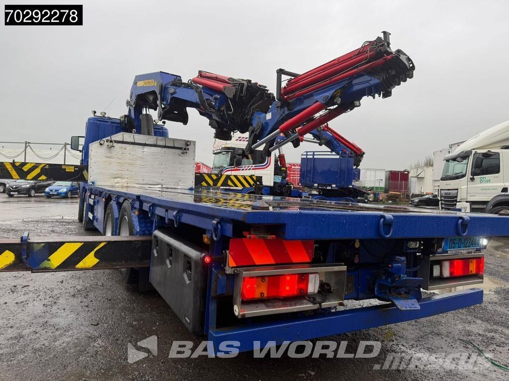 Scania R420 8X2 Camiões estrado/caixa aberta