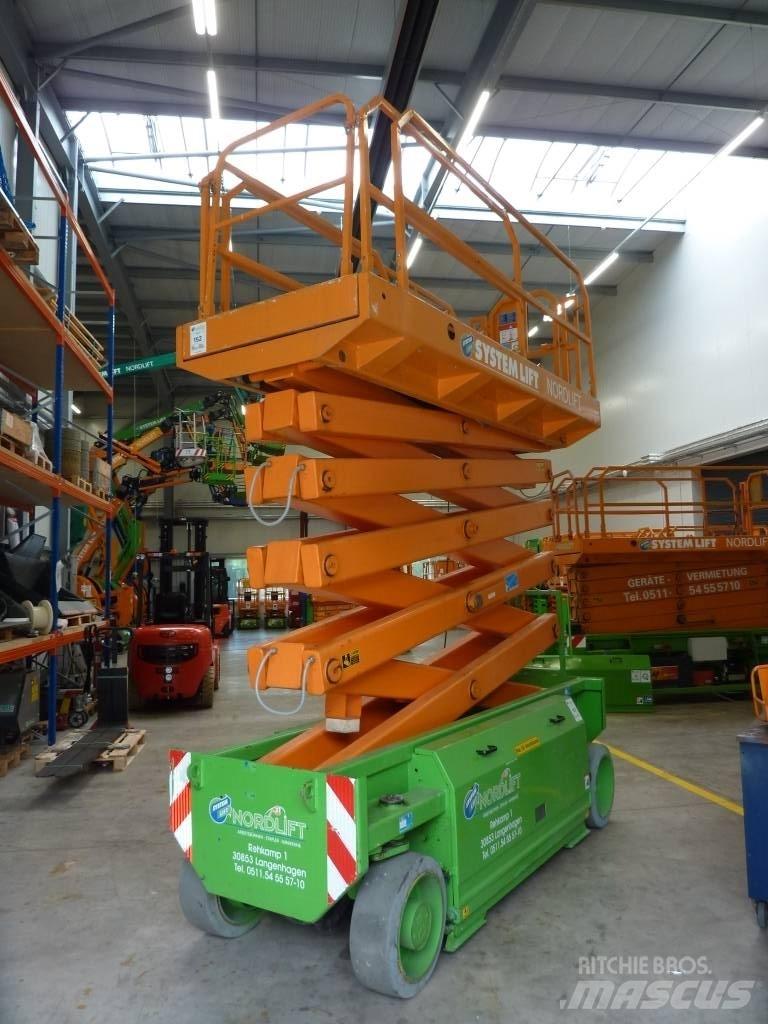 HAB S 152 10 E2WD Elevadores de tesoura