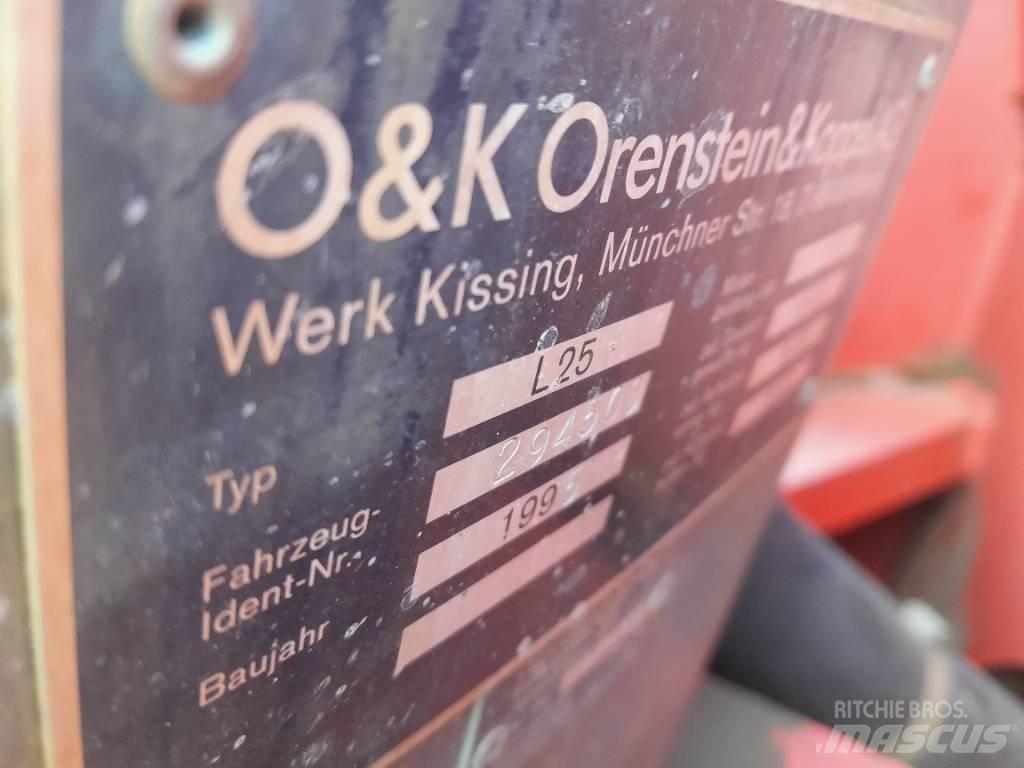 O&K L 25 Carregadeiras de rodas