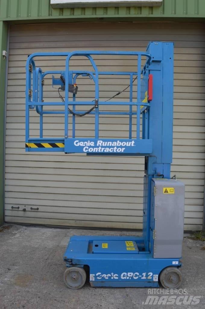 Genie GRC 12 Plataformas de Mastro Vertical