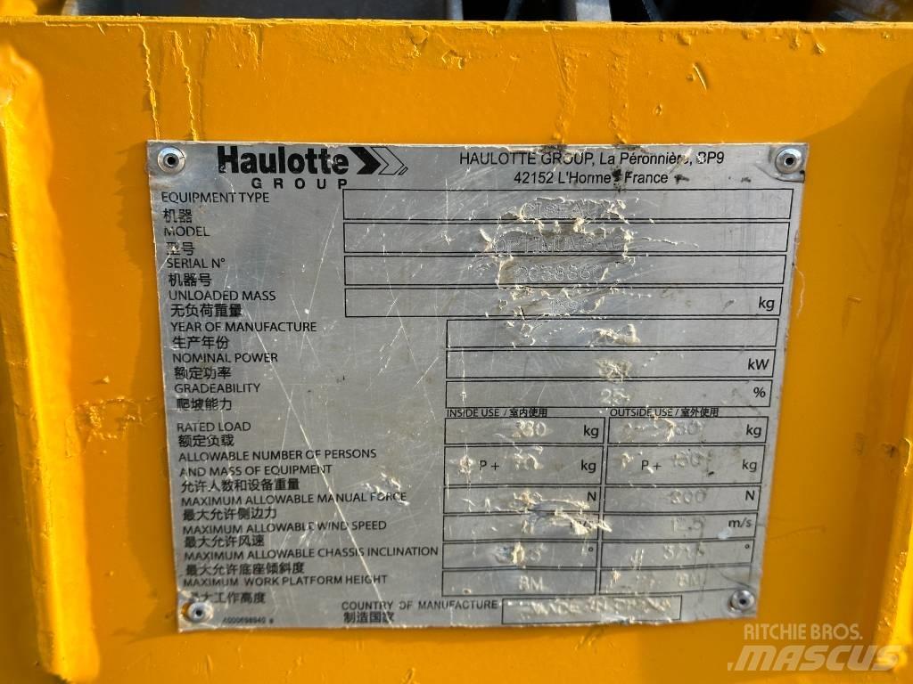 Haulotte OPTIMUM 8 Elevadores de tesoura