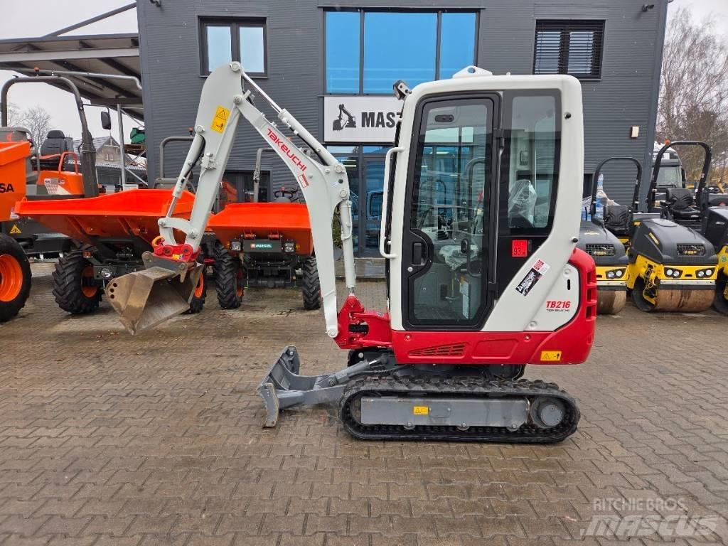 Takeuchi TB 216 Miniescavadeiras