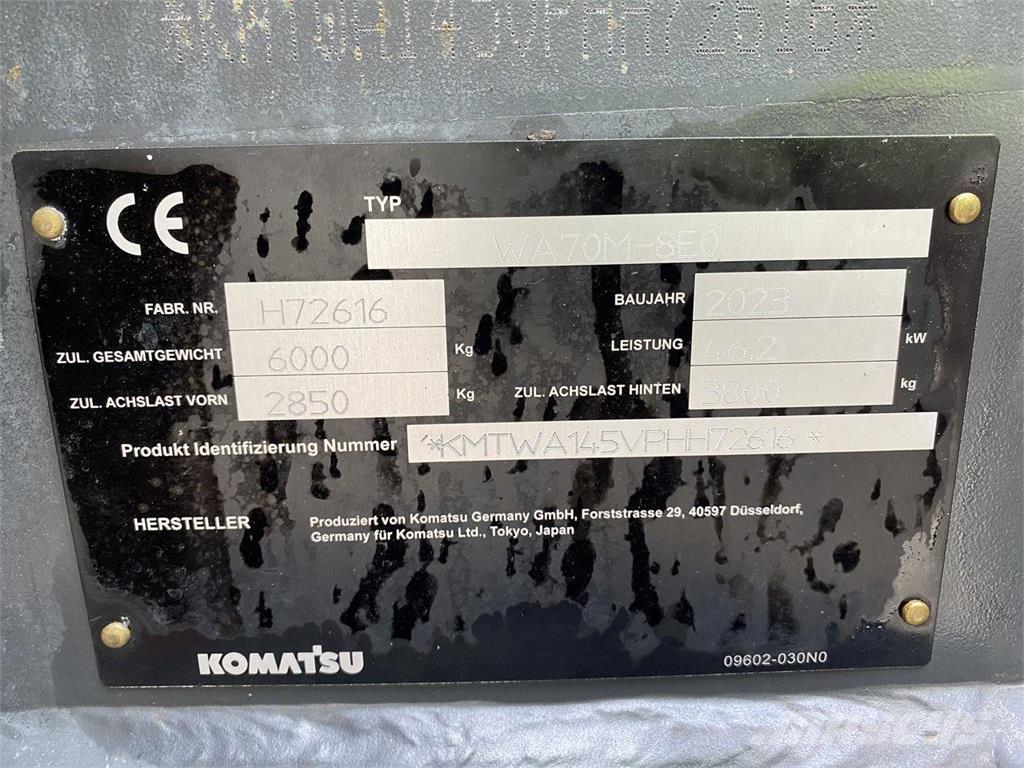 Komatsu WA70M-8EO Carregadora multifunções