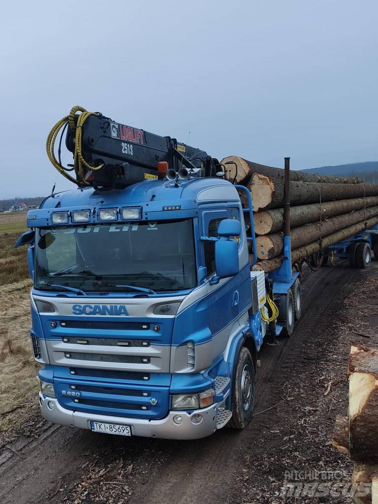 Scania R 620 Caminhões de transporte de troncos