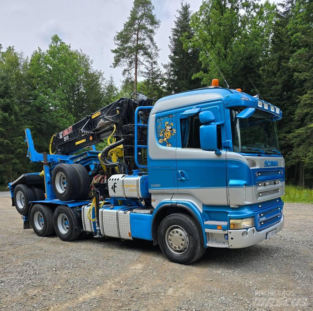 Scania R 620 Caminhões de transporte de troncos