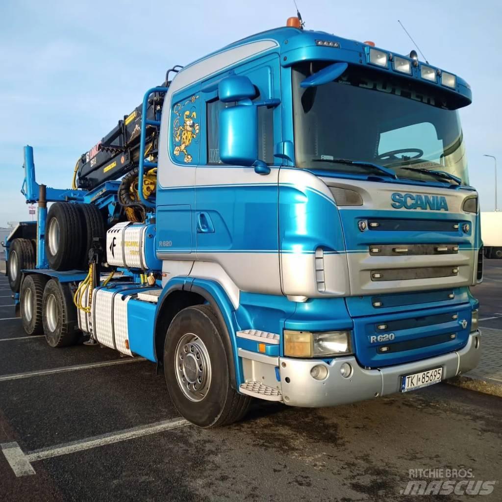 Scania R 620 Caminhões de transporte de troncos