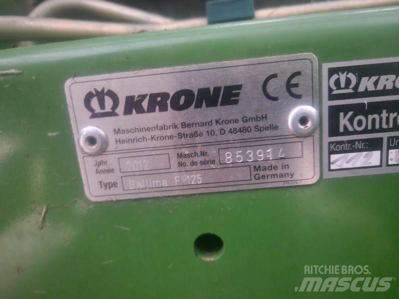 Krone Bellima F125 Enfardadeira de rolos