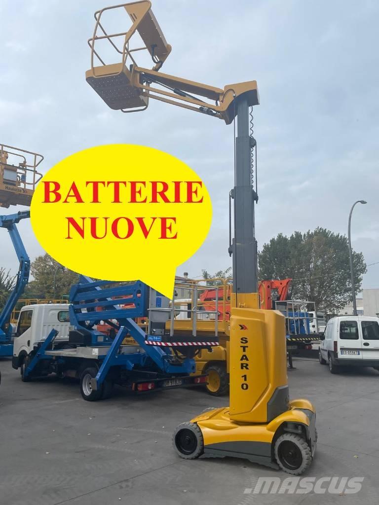 Haulotte Star 10 Plataformas de Mastro Vertical