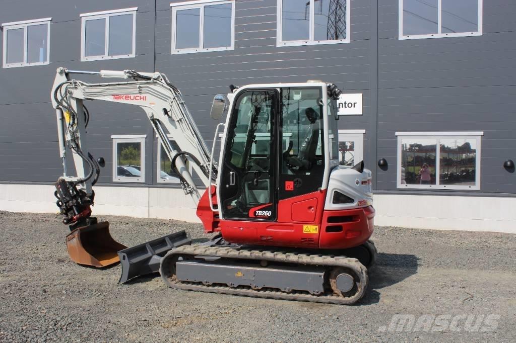 Takeuchi TB 260 Miniescavadeiras
