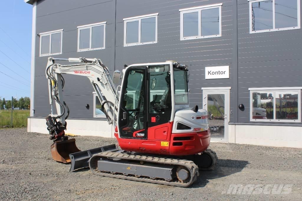 Takeuchi TB 260 Miniescavadeiras