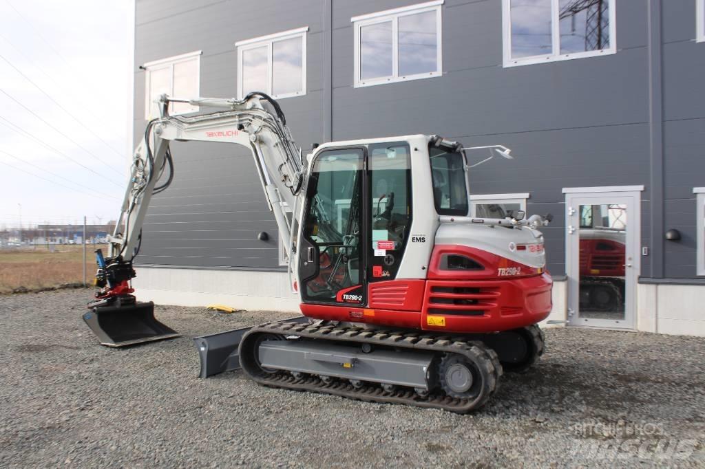 Takeuchi TB290 Escavadoras Midi 7t - 12t