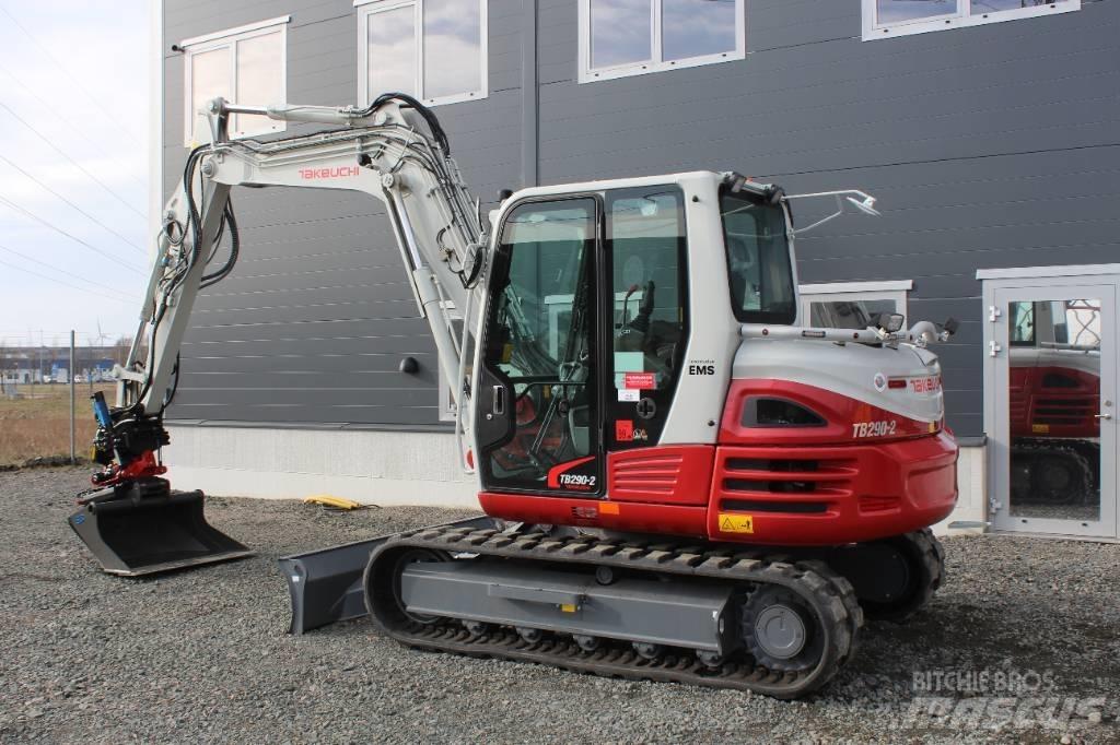 Takeuchi TB290 Escavadoras Midi 7t - 12t
