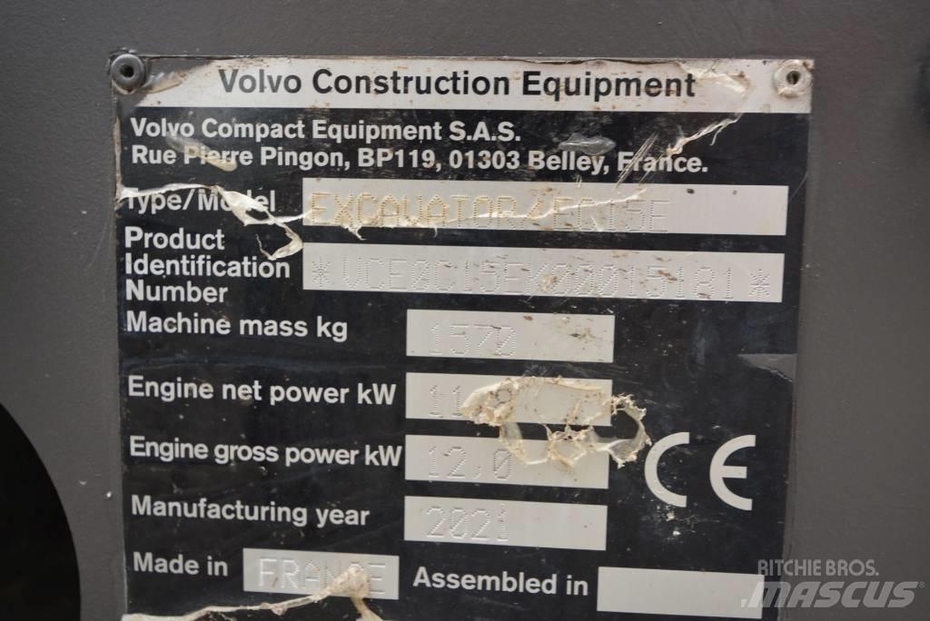 Volvo EC 15 E Miniescavadeiras