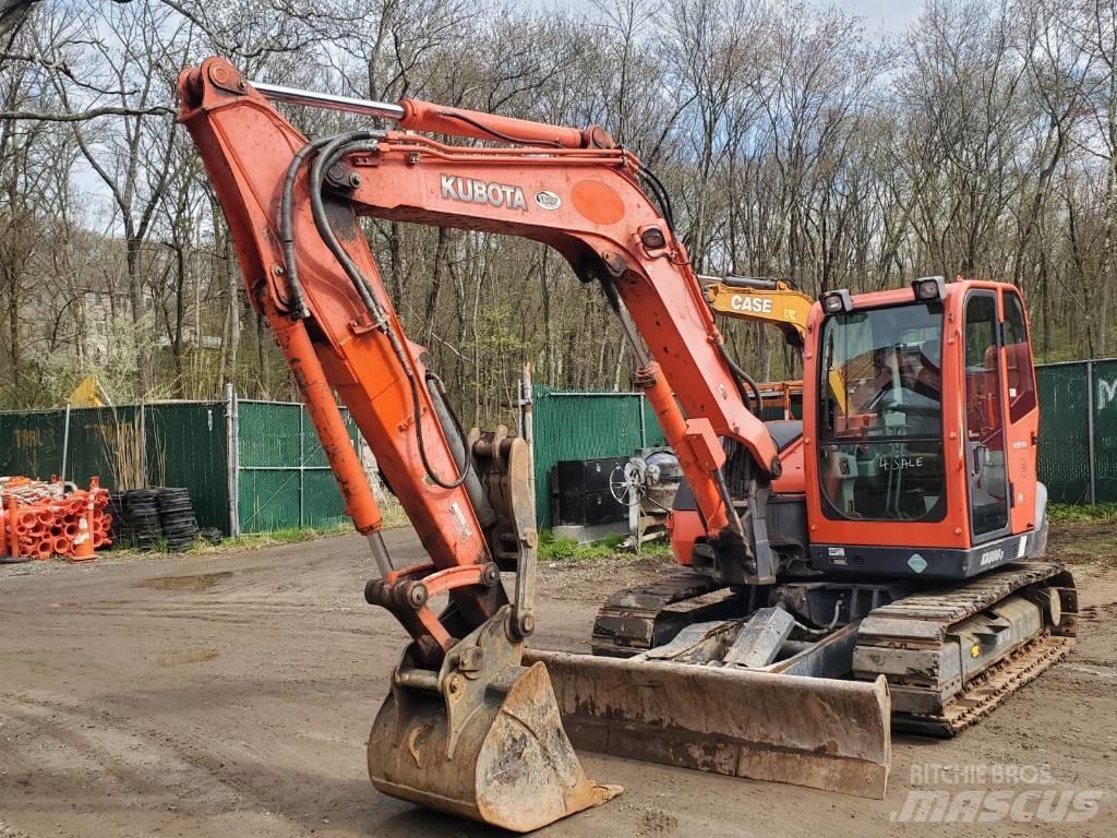 Kubota KX080-3 Escavadeiras de esteiras