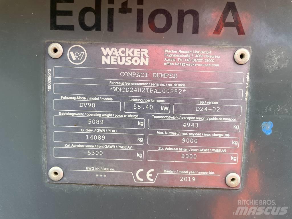 Wacker Neuson DV 90 Dumpers de obras