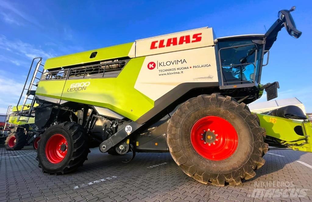 CLAAS Lexion 6800 Ceifeiras debulhadoras