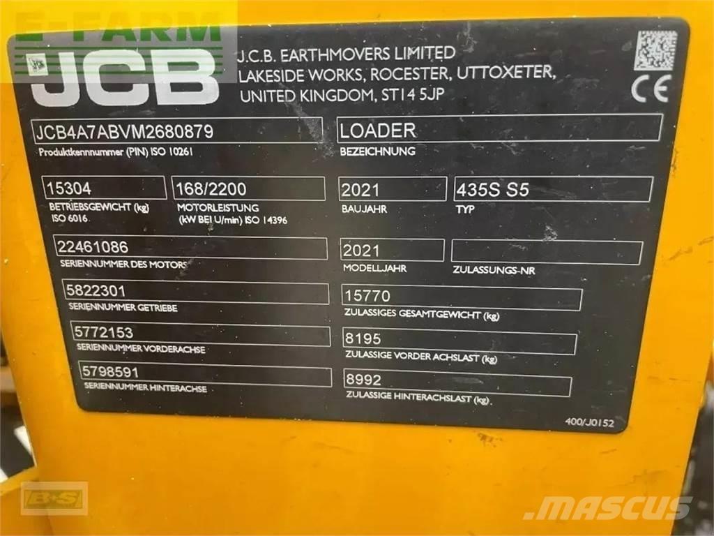 JCB 435s s5 Miniescavadeiras