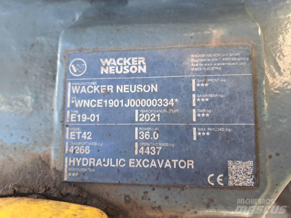 Wacker Neuson ET42 Escavadeiras de esteiras