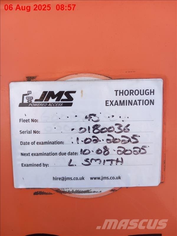 JLG 600 AJ Elevadores braços articulados