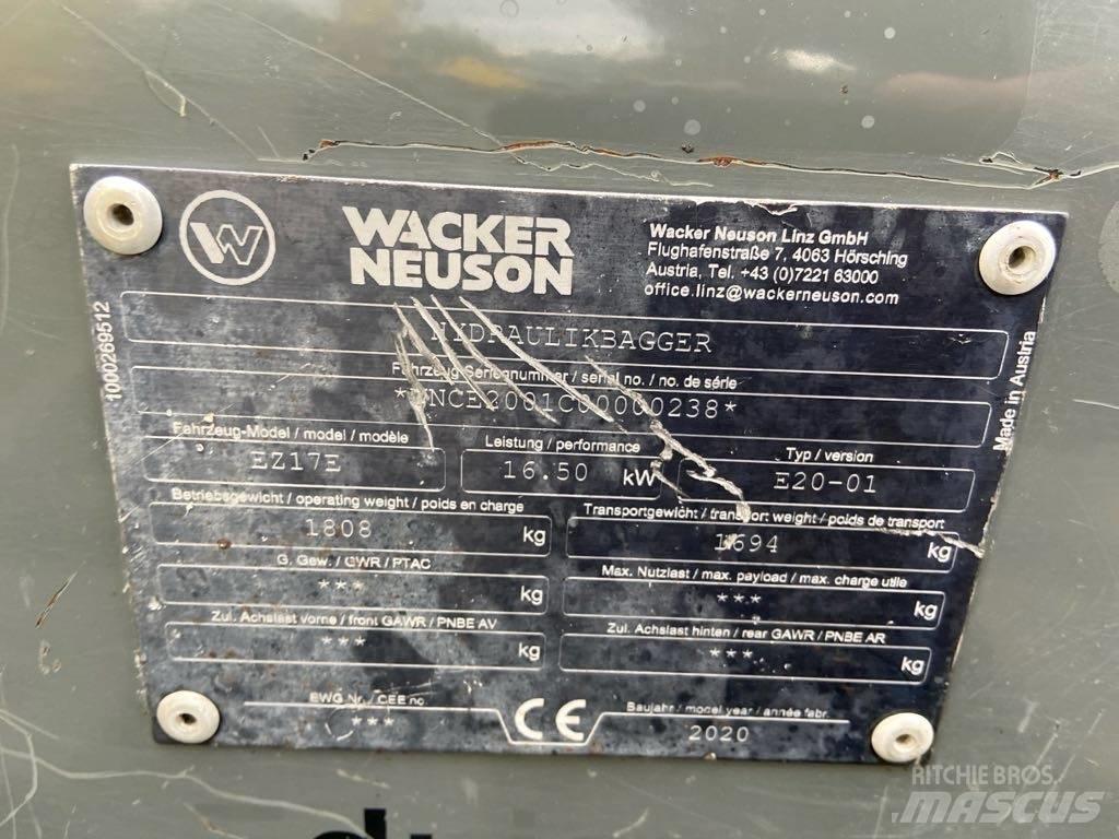 Wacker Neuson EZ17e Escavadeiras de esteiras