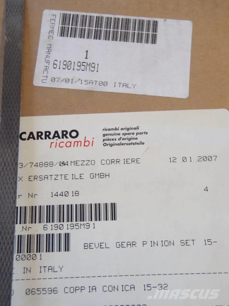 Carraro Baggerlader Transmissăo